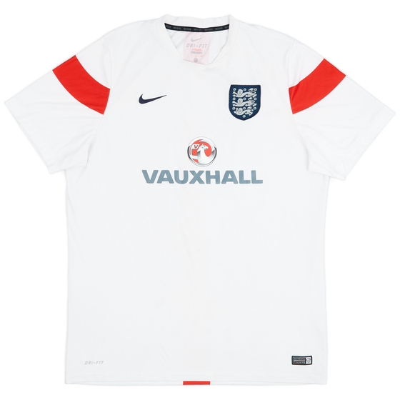 2014-15 England Nike Training Shirt - 6/10 - (XL)