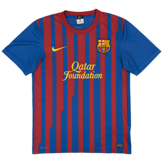 2011-12 Barcelona Basic Home Shirt - 9/10 - (S)
