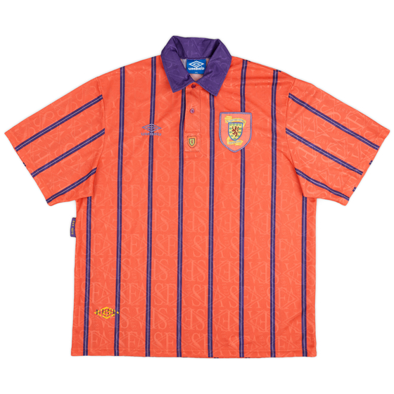 1993-95 Scotland Away Shirt - 9/10 - (XXL)