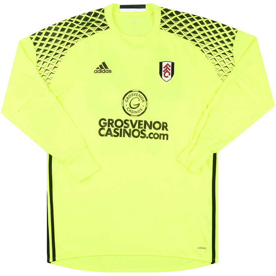 2016-17 Fulham GK Shirt #46 - 8/10 - (L)