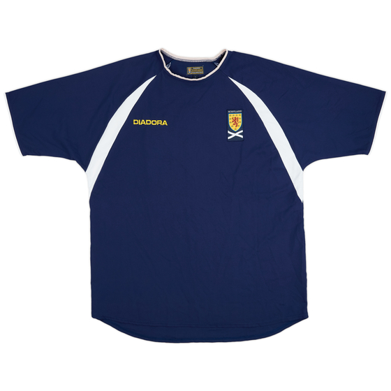 2003-05 Scotland Home Shirt - 9/10 - (L)