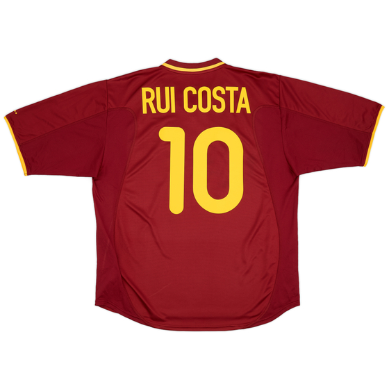 2000-02 Portugal Home Shirt Rui Costa #10 - 10/10 - (L)
