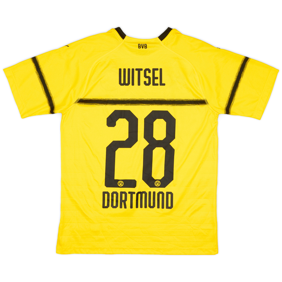 2018-19 Borussia Dortmund European Home Shirt Witsel #28 - 9/10 - (M)