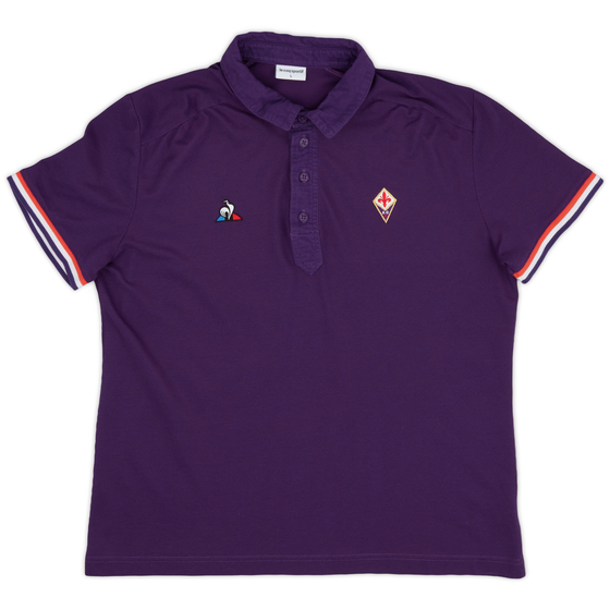 2019-20 Fiorentina Le Coq Sportif Polo T-Shirt - 6/10