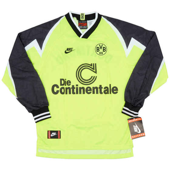 1995-96 Borussia Dortmund Home L/S Shirt (M)