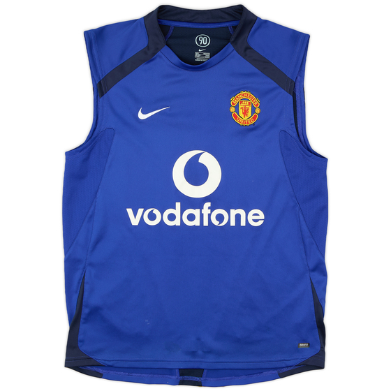 2004-05 Manchester United Nike Training Vest - 7/10 - (S)