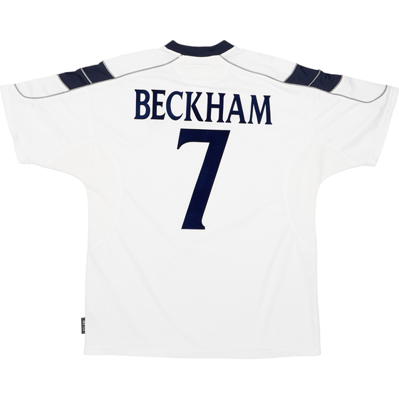 2000-01 Manchester United Away Shirt Beckham #7 - 9/10 - (XL)