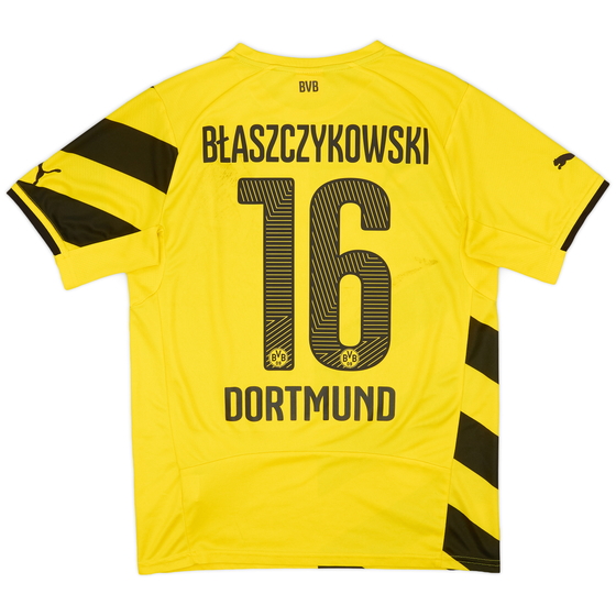 2014-15 Borussia Dortmund Home Shirt Blaszczykowski #16 - 6/10 - (M)