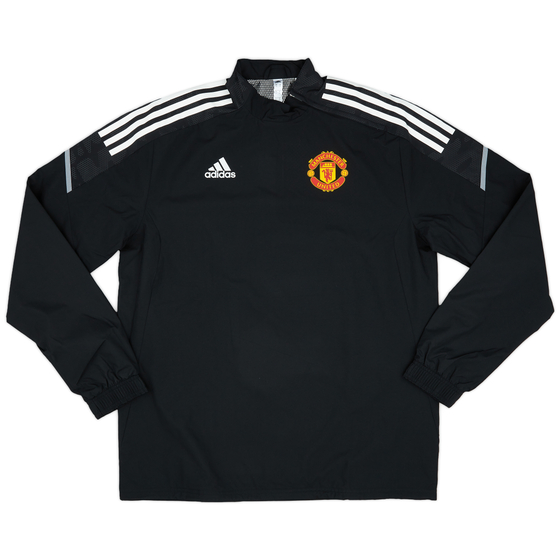 2021-22 Manchester United Player Issue Hybrid Training Top (XS)