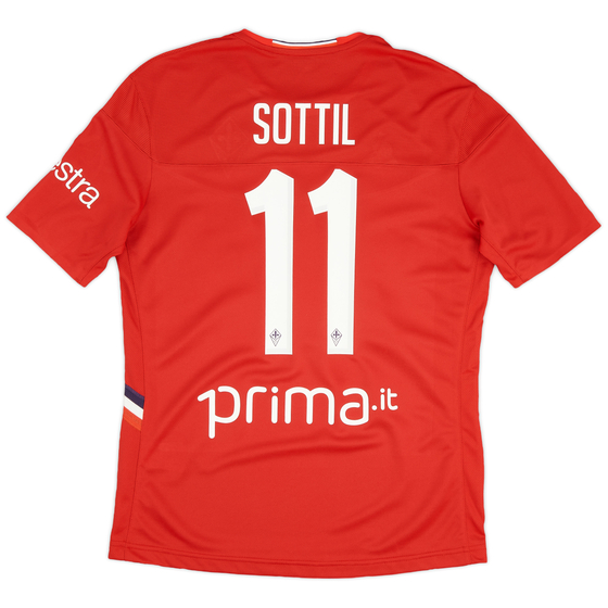 2019-20 Fiorentina Player Issue Fifth Shirt Sottil #11 - As New - (L)