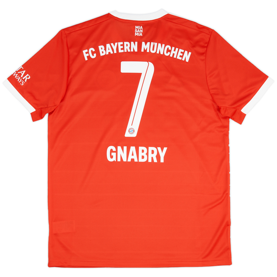 2022-23 Bayern Munich Home Shirt Gnabry #7