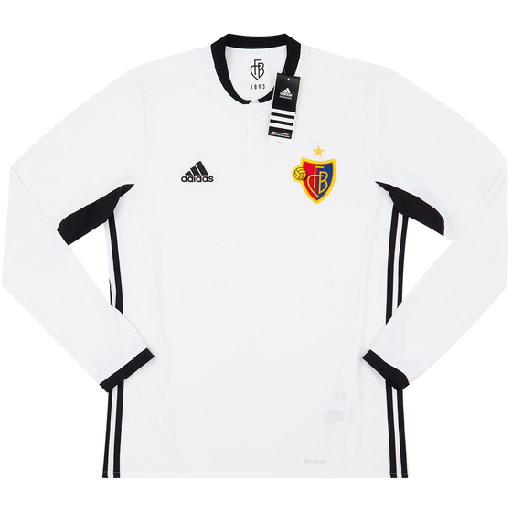 2016-18 FC Basel Away L/S Shirt (S)