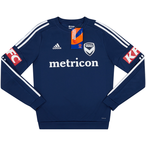 2018-19 Melbourne Victory adidas Sweat Top S