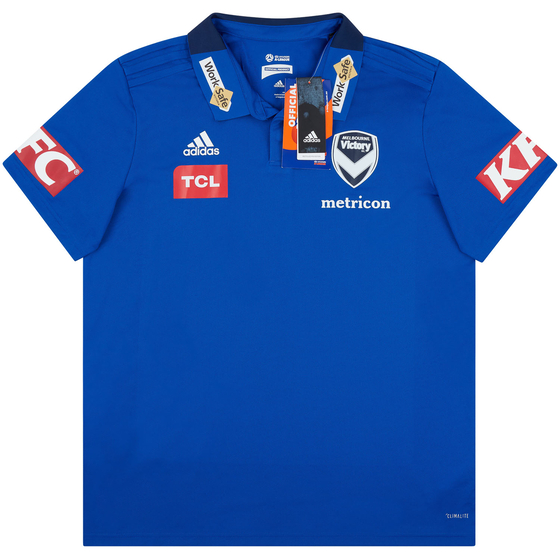 2019-20 Melbourne Victory adidas Polo T-Shirt