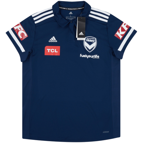 2018-19 Melbourne Victory adidas Polo T-Shirt Womens