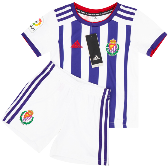 2019-20 Real Valladolid Home Shirt & Shorts Kit (Little Kids)