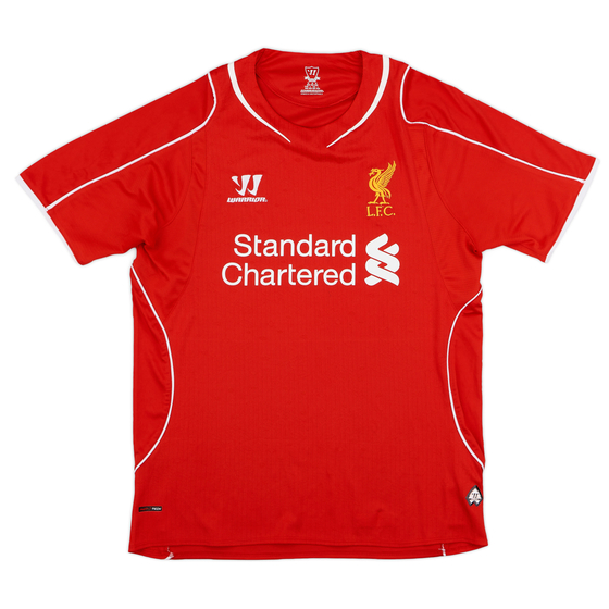 2014-15 Liverpool Home Shirt - 9/10 - (M)