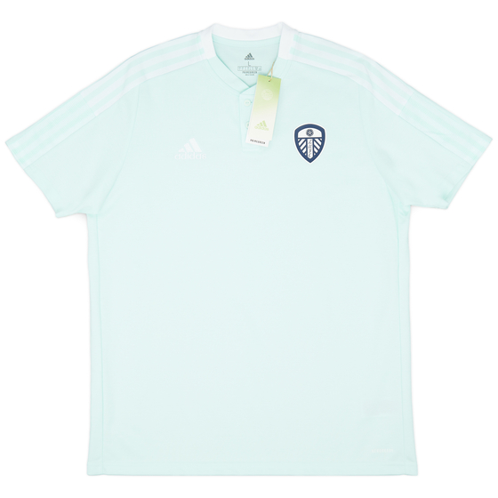 2021-22 Leeds United adidas Polo T-Shirt