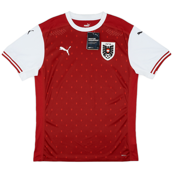 2020-21 Austria Player Issue Home Shirt