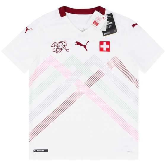 2020-21 Switzerland Away Shirt (KIDS)