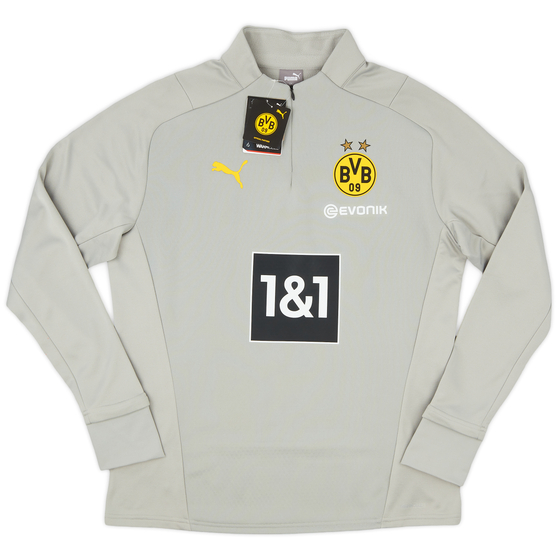 2021-22 Borussia Dortmund Puma 1/4 Zip Training Fleece Top