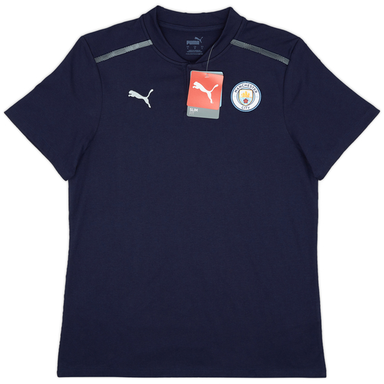 2021-22 Manchester City Puma Casuals Polo T-Shirt (Womens)