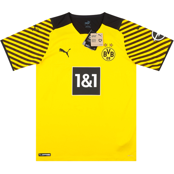 2021-22 Borussia Dortmund Player Issue Pro Home Shirt