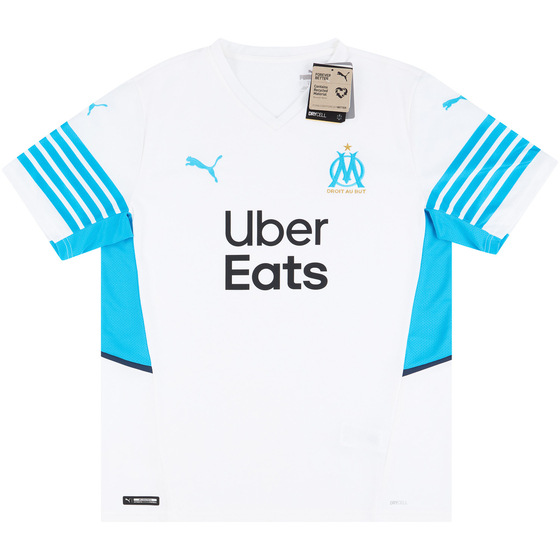 2021-22 Olympique Marseille Home Shirt