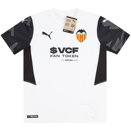 2021-22 Valencia Home Shirt KIDS