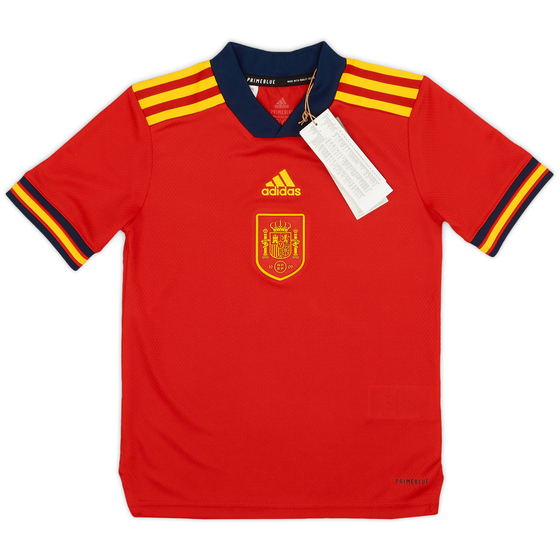 2021-22 Spain Women's Home Shirt - (XS.Kids)