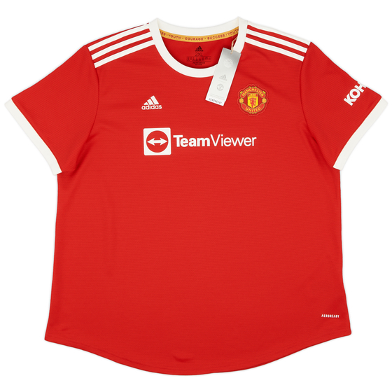 2021-22 Manchester United Home Shirt (Women's XXL)