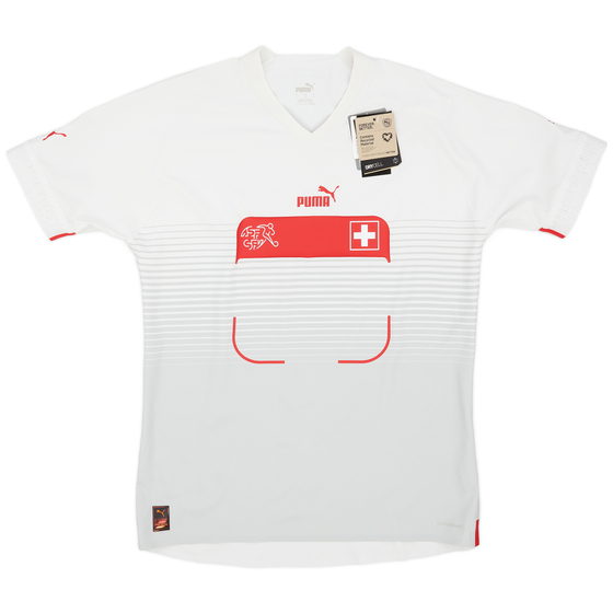 2022-23 Switzerland Authentic Away Shirt