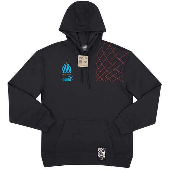 2022-23 Olympique Marseille Puma FtblCulture Hooded Top