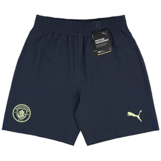 2022-23 Manchester City Player Issue Third Shorts