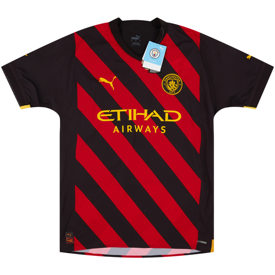 2022-23 Manchester City Player Issue Away Shirt