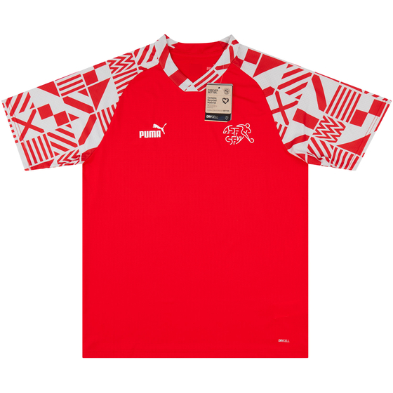 2022-23 Switzerland Puma Pre-Match Training Shirt