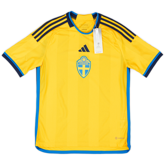 2022-23 Sweden Home Shirt - (KIDS)