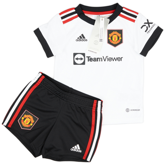 2022-23 Manchester United Away Shirt & Shorts Kit (BABY)