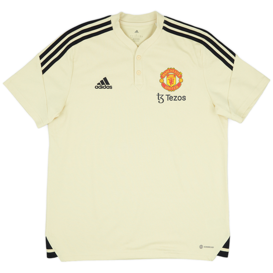 2022-23 Manchester United Player Issue Polo T-Shirt