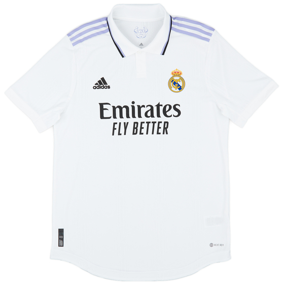 2022-23 Real Madrid Authentic Home Shirt