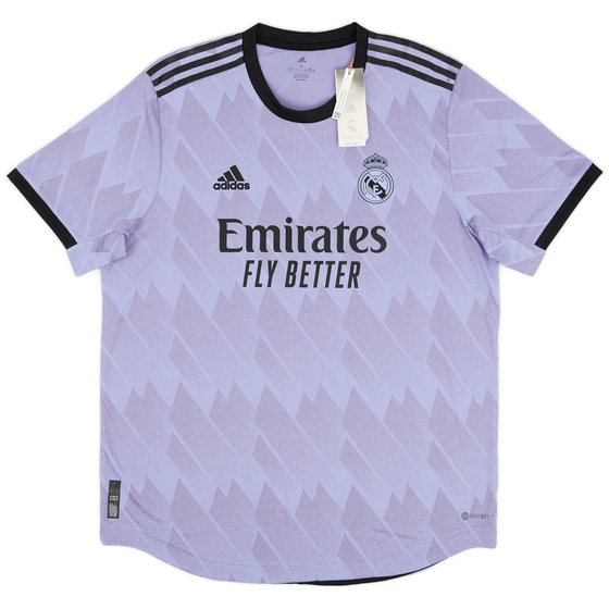 2022-23 Real Madrid Authentic Away Shirt
