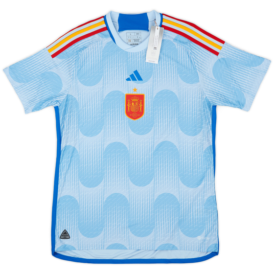 2022-23 Spain Authentic Away Shirt - (XL)