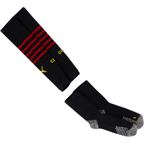 2022-23 Manchester City Away Two-in-One Socks - (XL)