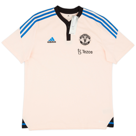 2022-23 Manchester United adidas Polo T-Shirt (XS)