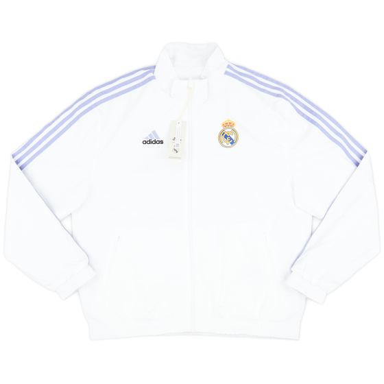 2022-23 Real Madrid adidas Reversible Anthem Jacket