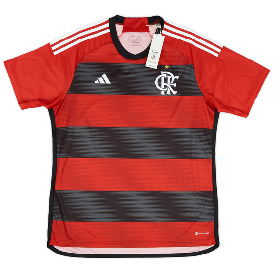 2023 Flamengo Home Shirt - (XS)