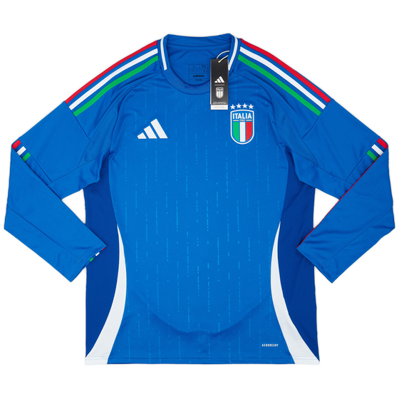 2024-25 Italy Home L/S Shirt