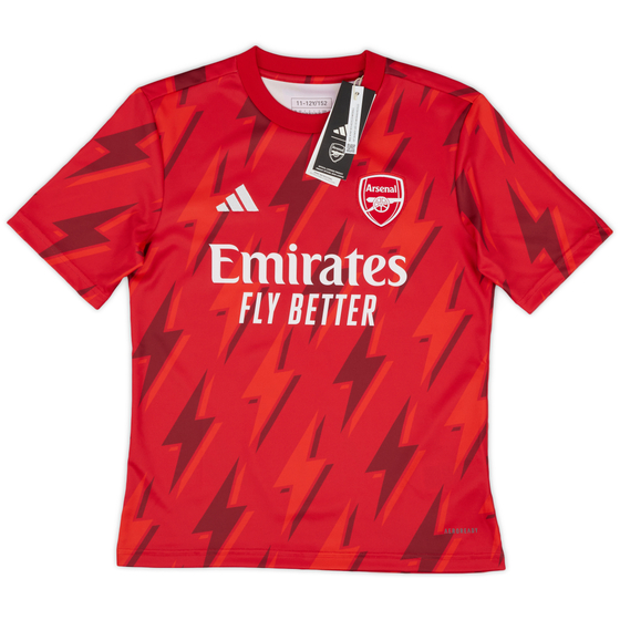2023-24 Arsenal adidas Pre-Match Training Shirt (XS.Kids)