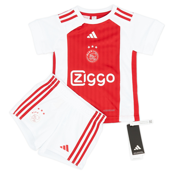 2023-24 Ajax Home Shirt & Shorts Kit BABY