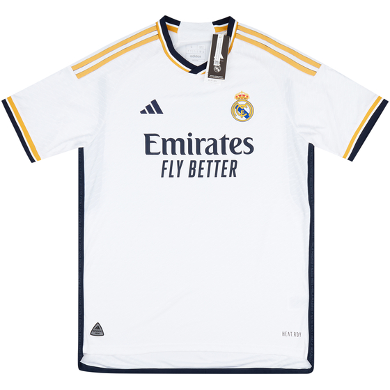 2023-24 Real Madrid Authentic Home Shirt